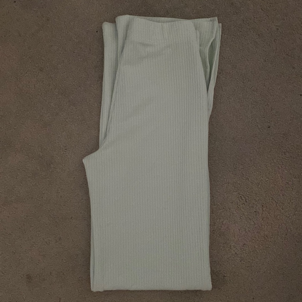 Mint flare pants